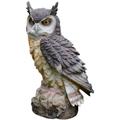 Ej.life - Hibou résine jardin statue décoration hibou sculpture statue décoration intérieur