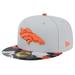 Men's New Era Gray Denver Broncos Active Camo 59FIFTY Fitted Hat