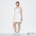 Women's Linen Blend Sleeveless Mini Dress | White | Small | UNIQLO US