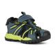 Sandale GEOX "J BOREALIS BOY B" Gr. 32, bunt (navy, limette) Kinder Schuhe