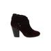 Rag & Bone Ankle Boots: Burgundy Shoes - Women's Size 38