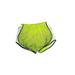 Nike Athletic Shorts: Green Print Activewear - Women's Size Medium