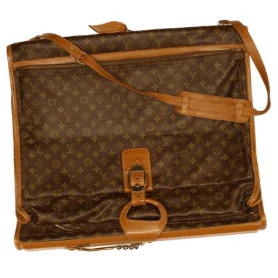 Louis Vuitton Accessories | Louis Vuitton Monogram Portable Dome Garment Cover T23403 Lv Auth Am3604 | Color: Tan | Size: Os