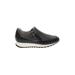 Amalfi by Rangoni Sneakers: Slip On Platform Casual Black Solid Shoes - Women's Size 10 - Almond Toe