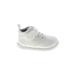 Carter's Sneakers: White Solid Shoes - Kids Girl's Size 2 1/2