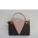 Louis Vuitton Bags | Lv Louis Vuitton V Tote Bag Bb Monogram Handbag Pink | Color: Black/Brown | Size: Os