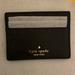 Kate Spade Accessories | Kate Spade Black Nwt Glimmer Card Holder With Gift Box Nwt $45 4x3” | Color: Black | Size: Os