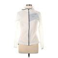 Nike Jacket: Short White Jackets & Outerwear - Women's Size Large