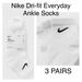 Nike Underwear & Socks | Nike Everyday Cotton Cushioned Ankle Socks | Color: White | Size: Various