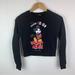 Disney Tops | Disney Mickey Mouse Sweatshirt Black Women’s Small | Color: Black | Size: S
