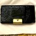 Coach Bags | Gently Loved Coach Tri Fold Patent Leather Wallet/ Good Condition | Color: Black/Gold | Size: Os