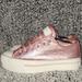 Converse Shoes | Converse Ctas Lift Low Top Platform Shoes A05438c Pink Glitter Women Size 7 | Color: Pink | Size: 7