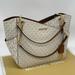 Michael Kors Bags | Michael Kors Large X Chain Shoulder Tote Bag Vanilla | Color: Brown/White | Size: Large