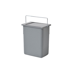 Hailo Inneneimer 1094089 mit Deckel 8,5 Liter 226 x 150 x 287 mm mit Henkel Image