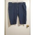 Levi's Pants & Jumpsuits | Levis 512 Capri Jeans Womens Perfectly Shaping Stretch Denim Capris No Tag | Color: Blue | Size: 42