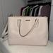 Kate Spade Bags | Kate Spade New York Cream Large Leather Tote Bag | Color: Cream | Size: Os