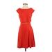 Bailey 44 Cocktail Dress - A-Line: Red Solid Dresses - Women's Size Small