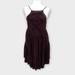 American Eagle Outfitters Dresses | American Eagle Outfitters Women's Sundress Dark Purple Size Medium Eyelet | Color: Purple | Size: M