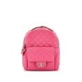 Chanel Leather Backpack: Pink Accessories