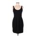 Amanda Uprichard Casual Dress - Sheath: Black Solid Dresses - Women's Size Medium