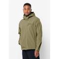 Windbreaker JACK WOLFSKIN "DESERT WIND JACKET M" Gr. L (52), grün (bay, leaf) Herren Jacken Outdoorjacken