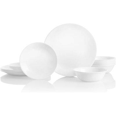 JUMMICO 6 Dinnerware Set in White | Wayfair GUU0631