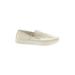 Vince Camuto Flats: Ivory Solid Shoes - Women's Size 6 - Almond Toe