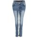 Buena Vista Jeans "Tummyless Stretch" Damen, Gr. S, Baumwolle, mit Stretch