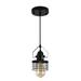 Williston Forge Jaimal 1 - Light Pendant Metal in Black | 5.91 H x 4.73 W in | Wayfair 73865A189962483AB3F5A3372AA61A6E