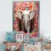 Dakota Fields Elephant Dreams In Colors I On Canvas Print Metal in Gray/Pink | 32 H x 24 W x 1 D in | Wayfair 2A3538BD7B984B699C56EE9D2D8F98B7