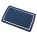 Navy 31 x 19.63 x 0.5 in Kitchen Mat - Gracie Oaks Caggiano Kitchen Mat, Polypropylene | 31 H x 19.63 W x 0.5 D in | Wayfair