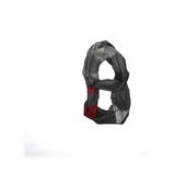 chelsey by joseph Silk Scarf: Gray Print Accessories