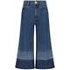 Vingino - Jeans-Hose Cloe Wide Leg Cropped In Mid Blue Wash, Gr.122