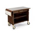 Forbes Industries 5578 Room Service Cart w/ (3) Shelves & (1) Drawer - 40"L x 20"W x 32"H, Wood