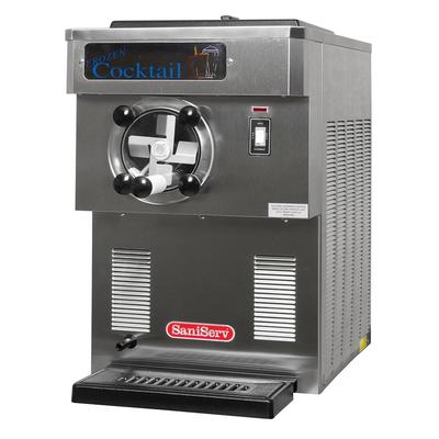 Saniserv 704 U Margarita Machine - Single, Countertop, 358 Servings/hr., Air Cooled, 208/230v/3ph, Silver