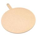 Epicurean 429-211601 21" Pizza Board w/ 16" Round Blade - Paper Composite, Natural, Composite Wood, Beige