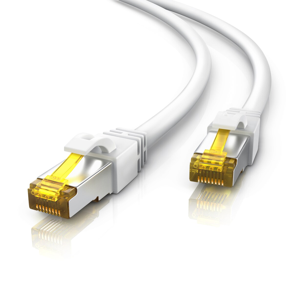 Primewire LAN-Kabel CAT.7, RJ-45 (Ethernet), Gigabit Ethernet S/FTP Netzwerkkabel, 10000 Mbit/s, Patchkabel - 5m Image
