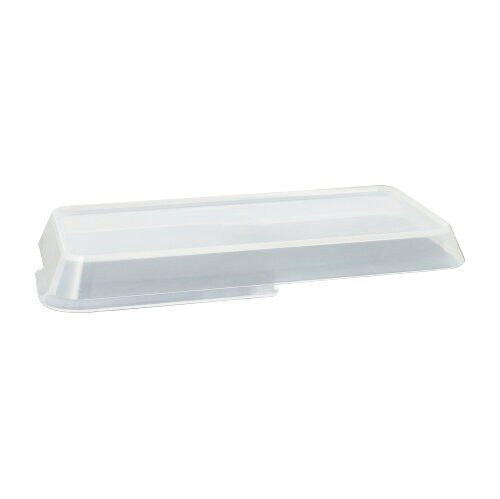 Papstar Circulware by Haval Deckel für Mehrweg-Schalen Mix & Match eckig 2,5 cm x 11,7 cm x 23,4 cm transparent Image