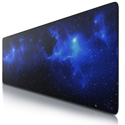 CSL Gaming Mauspad, extra groß, 1200 x 400 x 3 mm Schreibtischunterlage XXXL, Rutschfest, Space Image