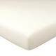 Drap-housse grand bonnet 160x200x32 blanc craie en lin