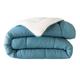 Couette 200x200 bleue double face 400 g/m2