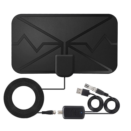 3000 miglia 8k digital dvb-t2 antenna tv indoor con amplificatore booster 1080p antenna per auto antenna rv travel smart tv