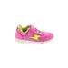 Stride Rite Sneakers: Pink Print Shoes - Kids Girl's Size 5 1/2