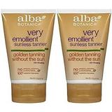 Alba Botanica Alba botanica sunless tanning lotion-4 oz 2 pack by alba botanica