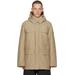 Tan Hooded Coat