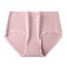 YWDJ Period Underwear for Women Breathable Lace Lightweight No Show Fashion Breathable Soft Stretch Panties Underwear With Belly Briefs Pink L