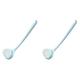 2 Pack Long Handle Scrub Brush Shower Back with for Men Bath Scrubbing Scrubber Body