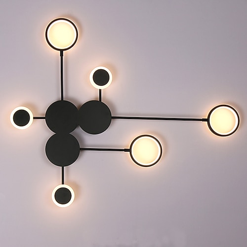 Lightinthebox Augenschutz moderne Innenwandleuchten Schlafzimmer Büro Metallwandleuchte ipx4 nordischer Stil 220–240 V 5 W Image