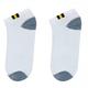 Herren 10 Paare Ankle Socken Niedrig geschnittene Socken Schwarz Gelb Farbe Farbblock Casual Täglich Grundlegend Mittel Vier Jahreszeiten Modisch Atmungsaktiv