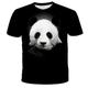 Panda Bing Dwen Dwen T-Shirt-Ärmel Anime Zeichentrick Anime 3D Harajuku Grafik T-shirt Für Paar Herren Damen Erwachsene 3D-Druck